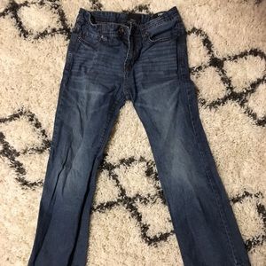 Boys Buffalo Driven dark wash straight leg denim jeans size 10